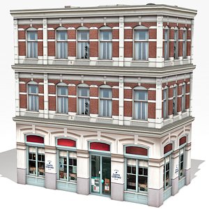 apartment building 3D