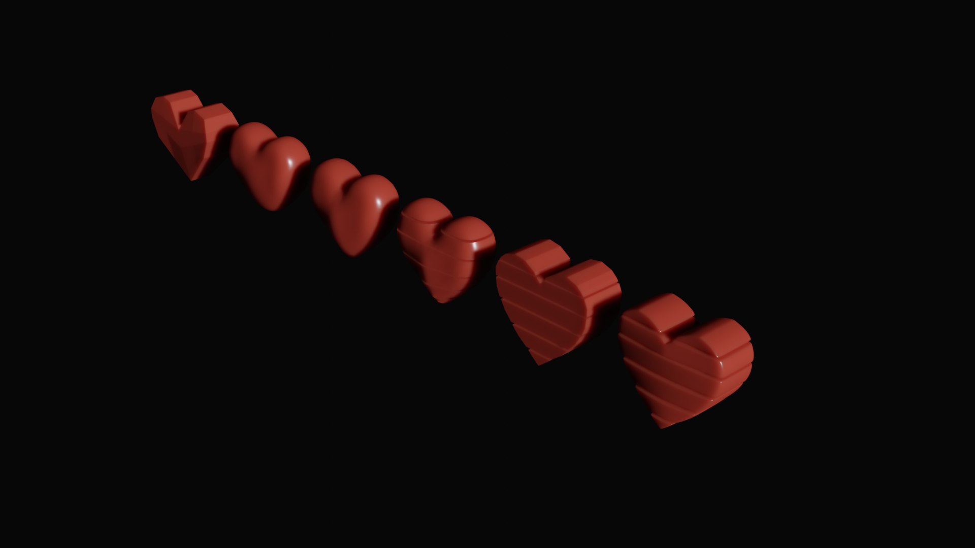 3D Model Advanced Heart Base Symbol Set - TurboSquid 1743944