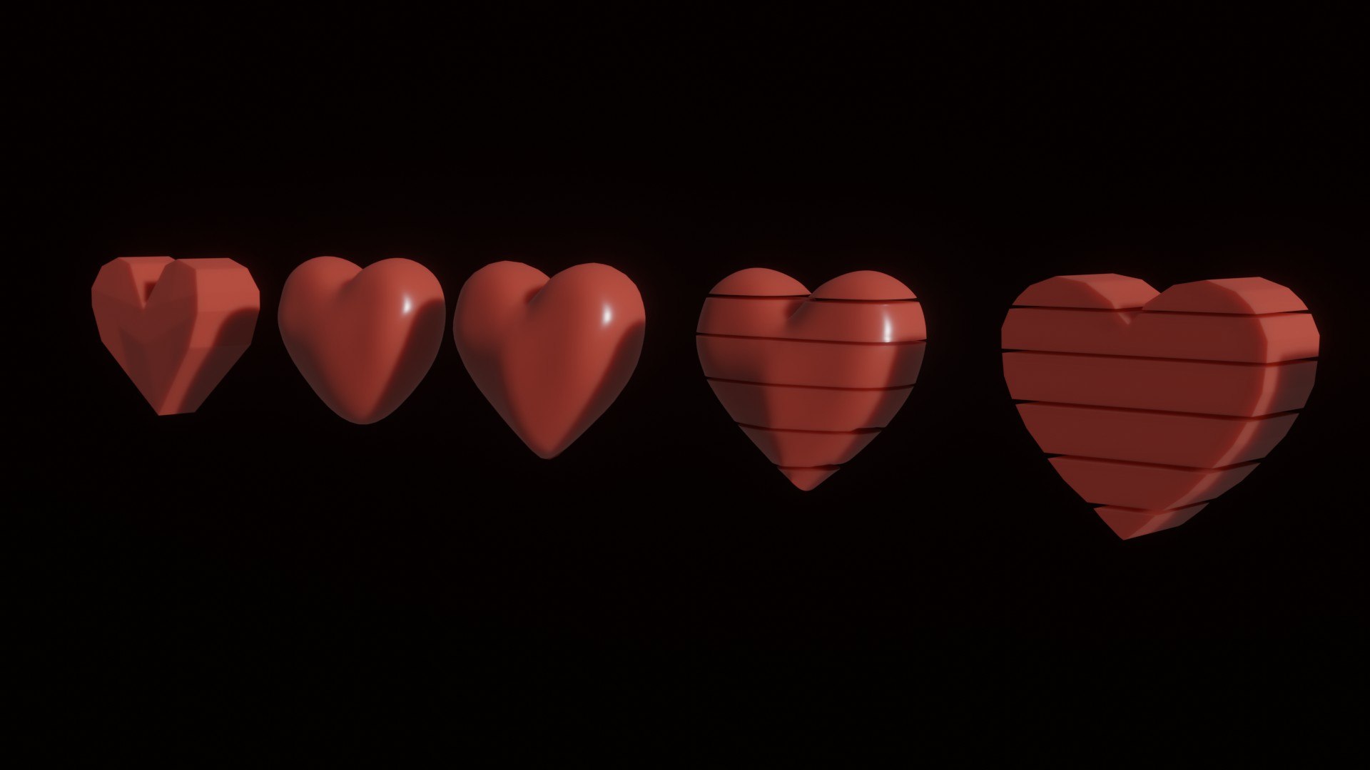 3D Model Advanced Heart Base Symbol Set - TurboSquid 1743944