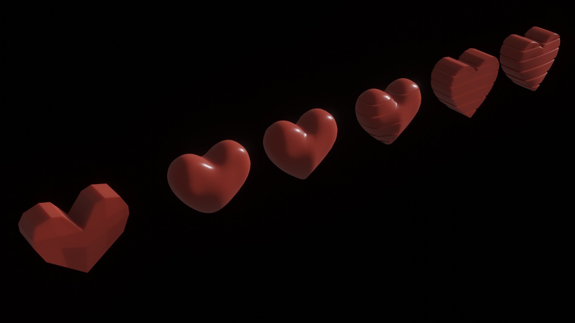 3D Model Advanced Heart Base Symbol Set - TurboSquid 1743944