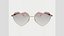 Lunettes en forme de coeur Métal High Low Poly