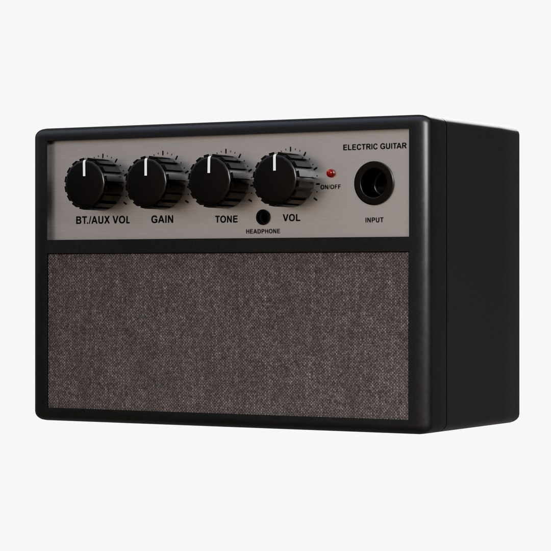 Small Guitar Amp model https://p.turbosquid.com/ts-thumb/CO/iGE3MQ/U1/smallguitaramp2/png/1779367815/1920x1080/fit_q87/da371cb719535d904a43cbf7604633bd19279915/smallguitaramp2.jpg