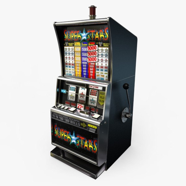 casino slot machines 3d model