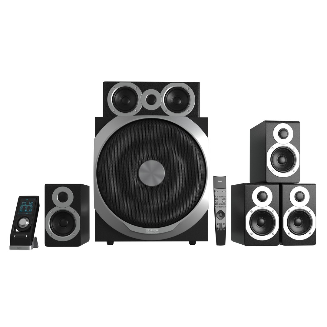 Edifier S760d Model - TurboSquid 1589890