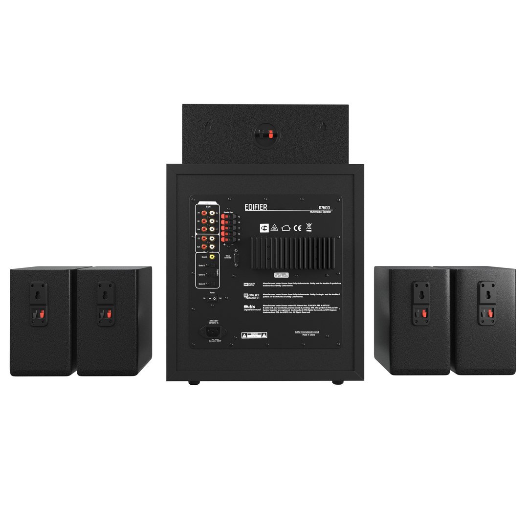 Edifier S760d Model - TurboSquid 1589890