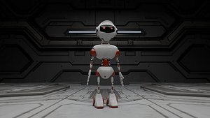 Robot Random Dynamics  High-Resolution Sci-Fi 3D Model 3D