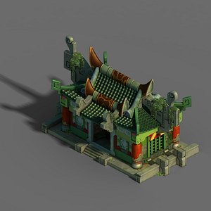 gang building - intermediate 3D model