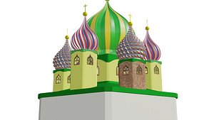 Ortodox church 3D model
