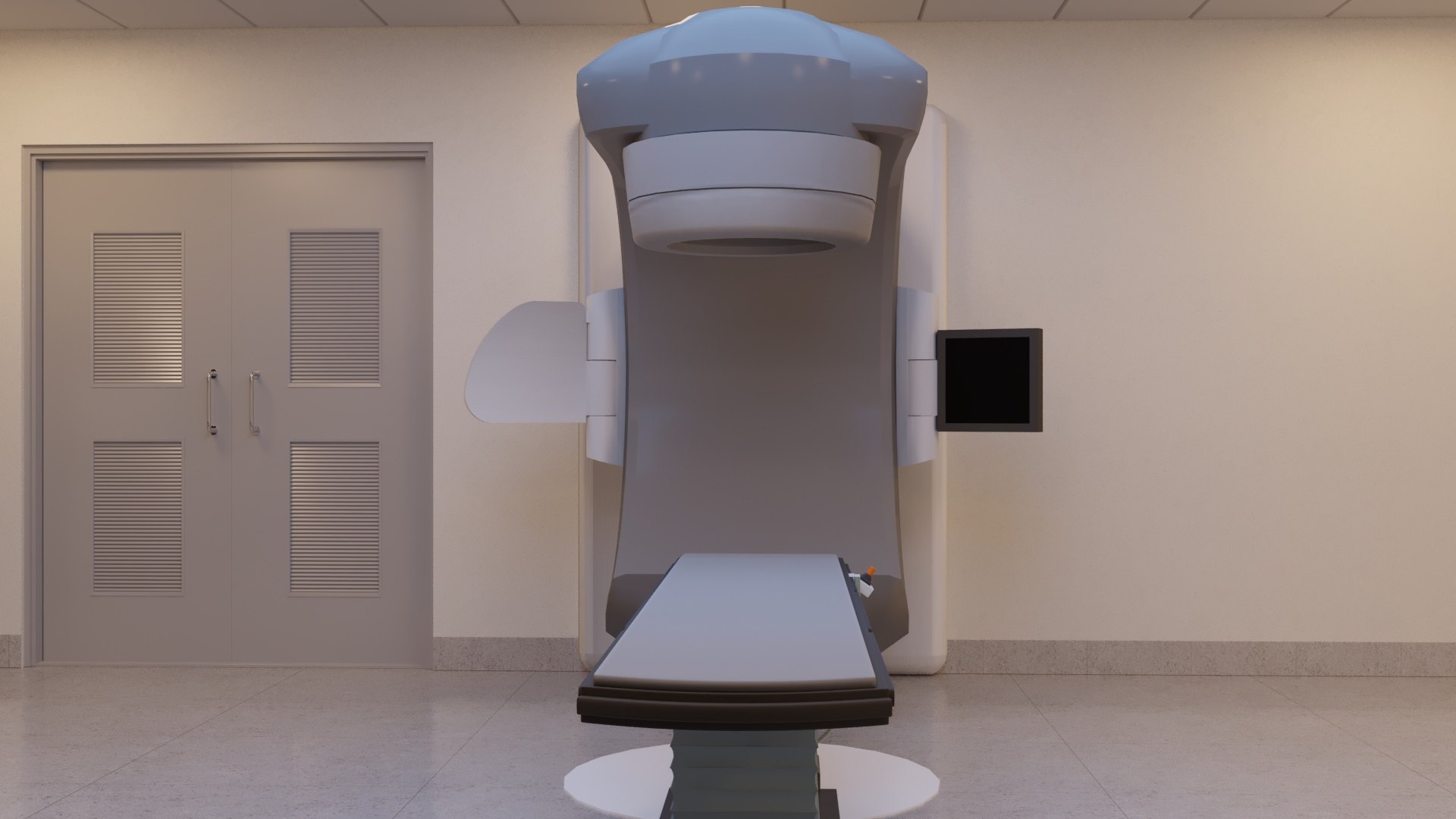 3D Hospital Linear Accelerator Room - TurboSquid 2021447