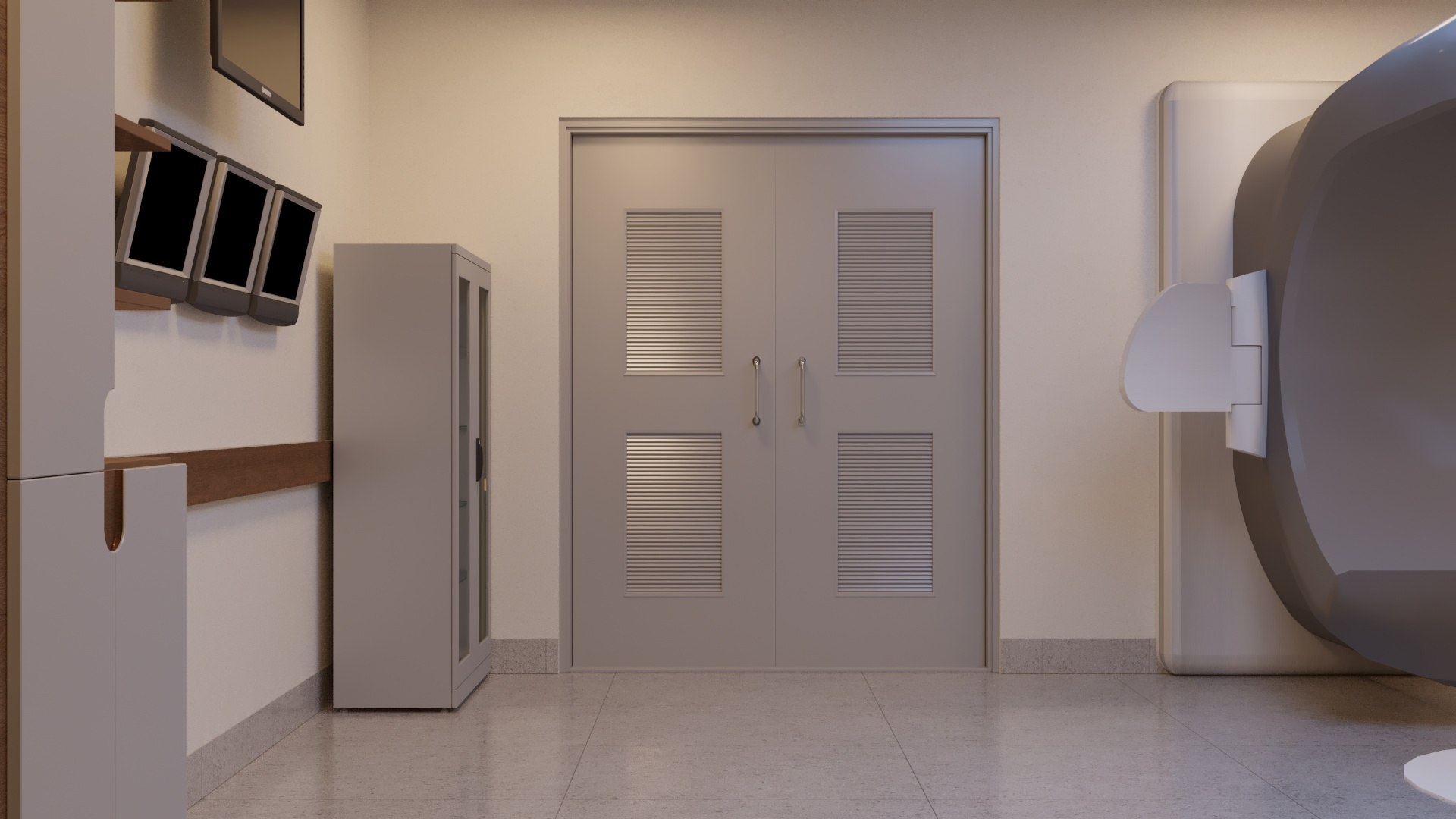 3D Hospital Linear Accelerator Room - TurboSquid 2021447