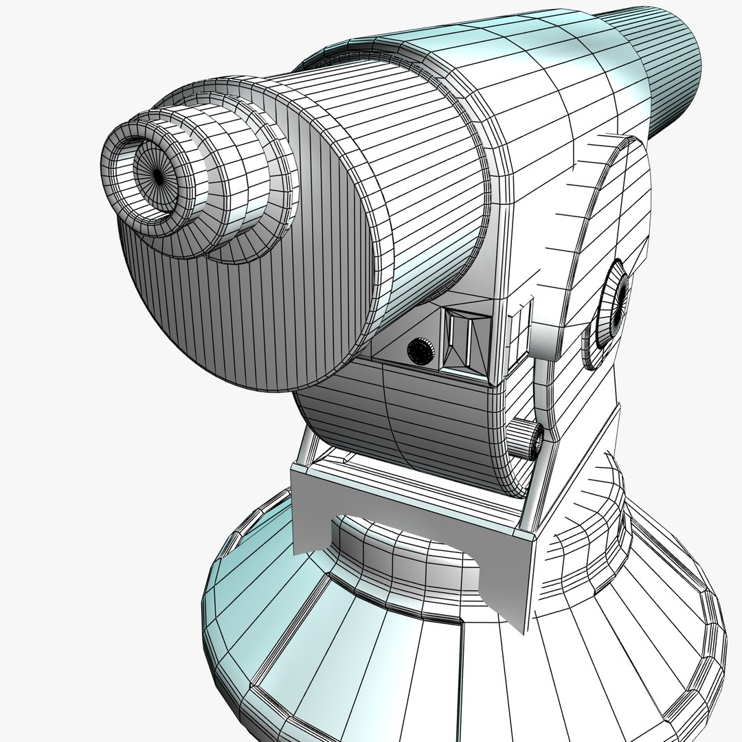 coin telescope 3d max