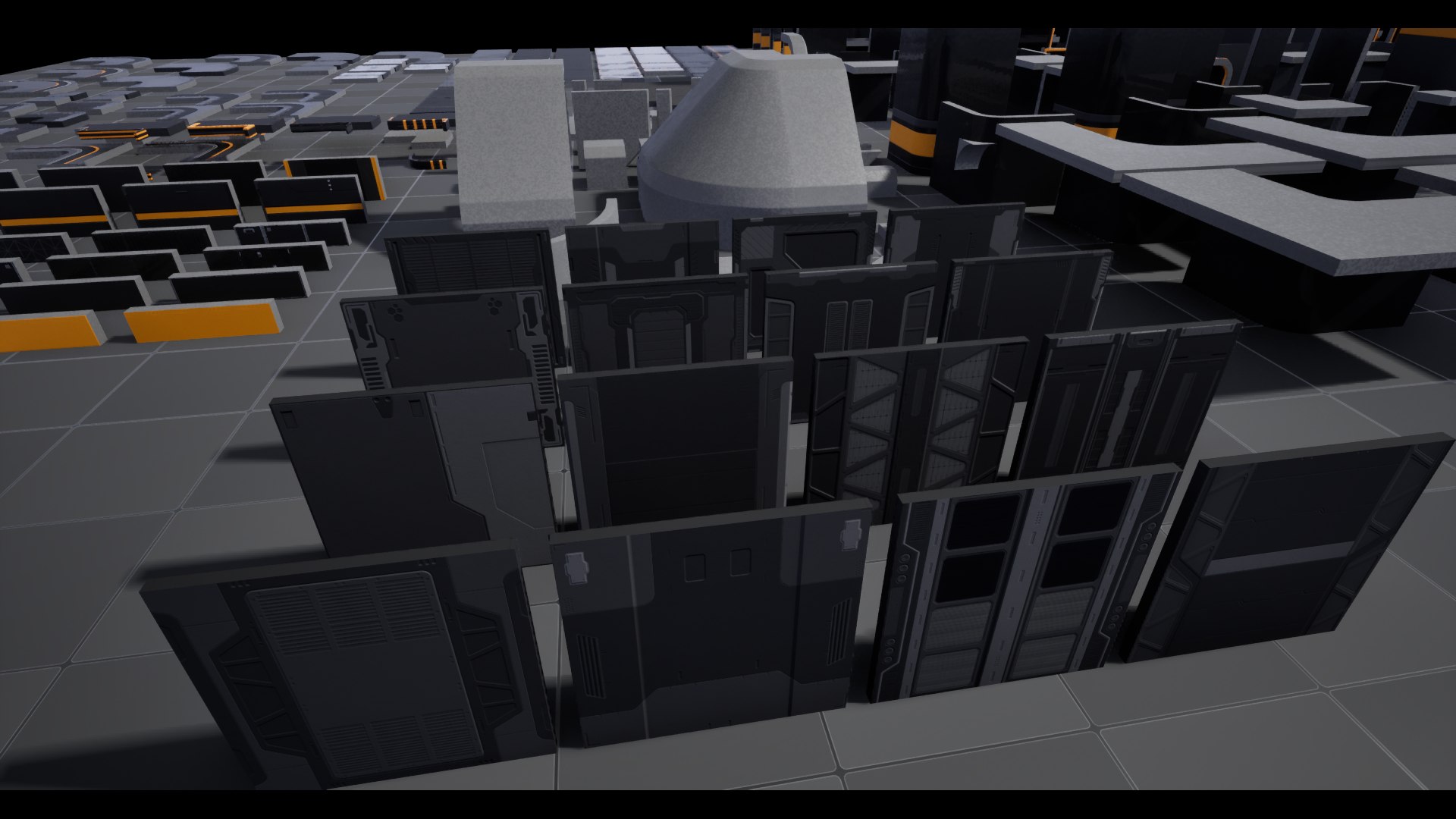 Modular Scifi Base 3D - TurboSquid 2187090