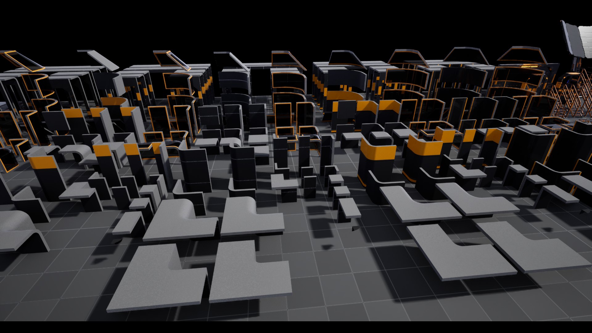 Modular Scifi Base 3D - TurboSquid 2187090