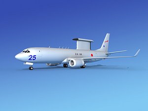 3d model aircraft boeing