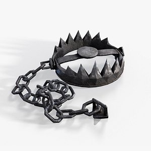 3D Hunter Trap Animated
