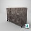 Wayne Sideboard mit Rollen