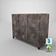 Wayne Sideboard mit Rollen