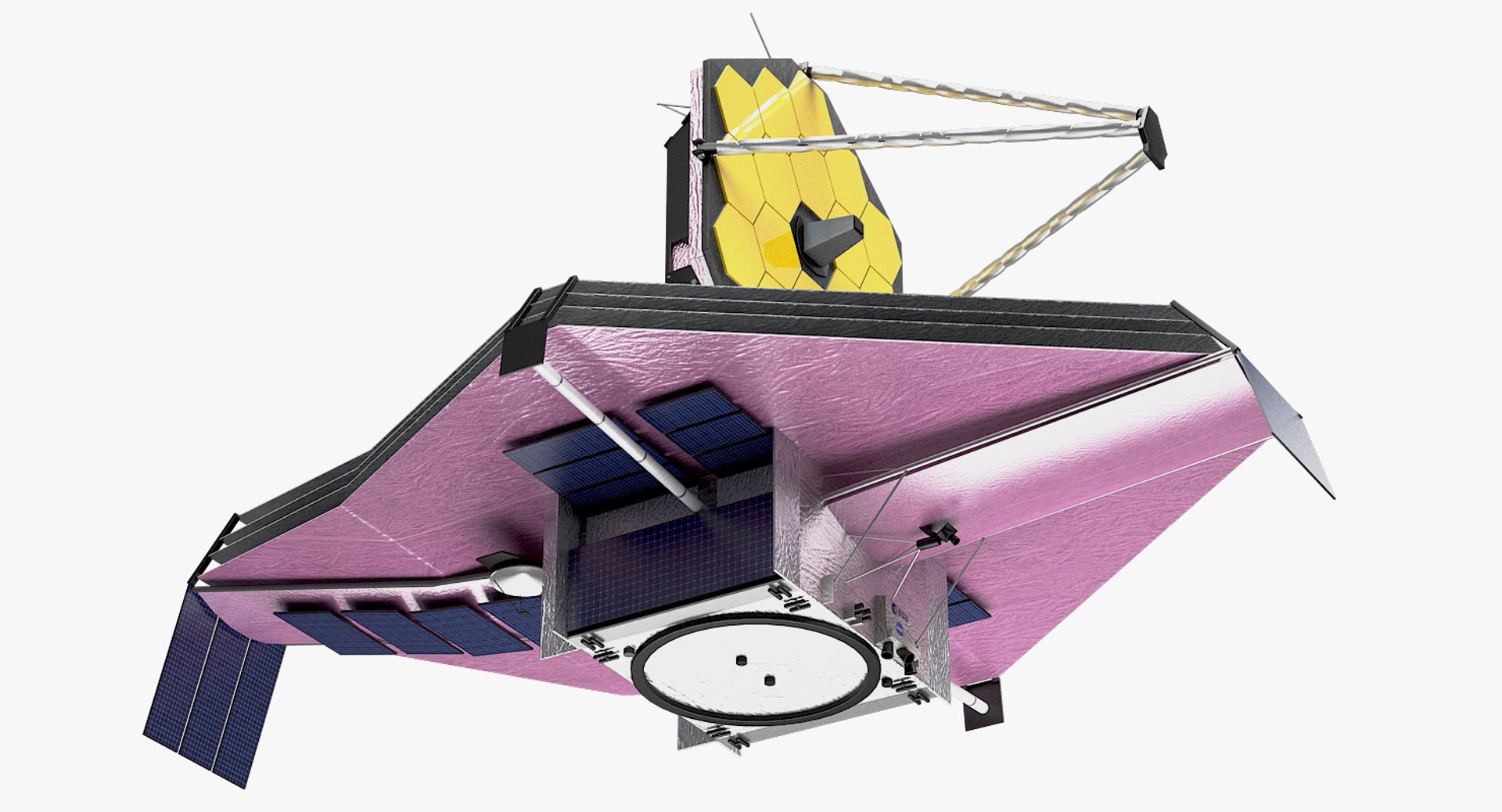 3D james webb space telescope model https://p.turbosquid.com/ts-thumb/CP/TsSLQI/3TmBJ1FU/5/jpg/1515254355/1920x1080/fit_q87/5710810ba52d22233f54af15c776231f310c39b0/5.jpg