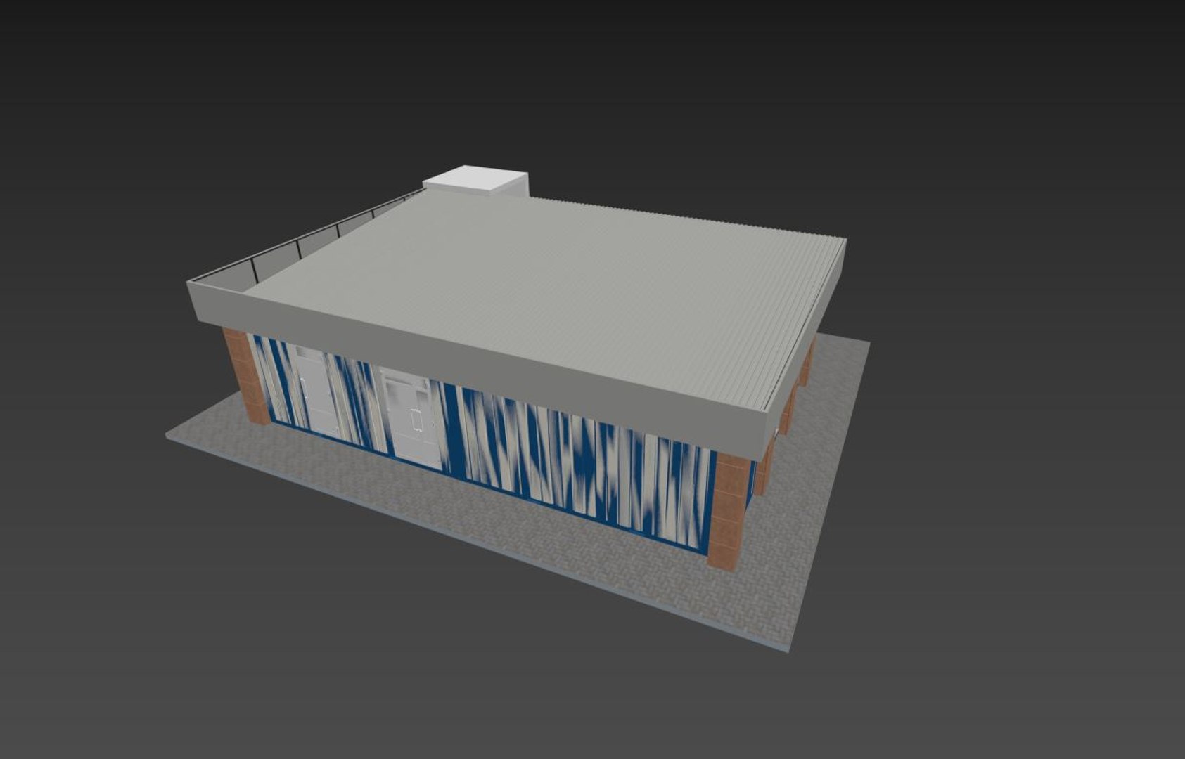 3D Mini Market Store Model - TurboSquid 2230315