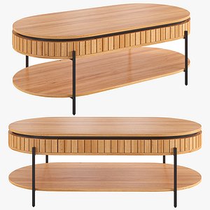Coffee table Licia 3D model