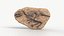 Fossile de dinosaure 009 texturé