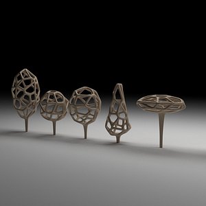 VORONOI TREE 3D