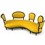 Fratelli boff  Nigel Coates Back to Back Sofa