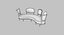Fratelli boff  Nigel Coates Back to Back Sofa