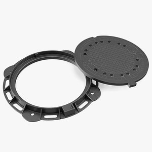 3D Steel Sewer Cover Lid New