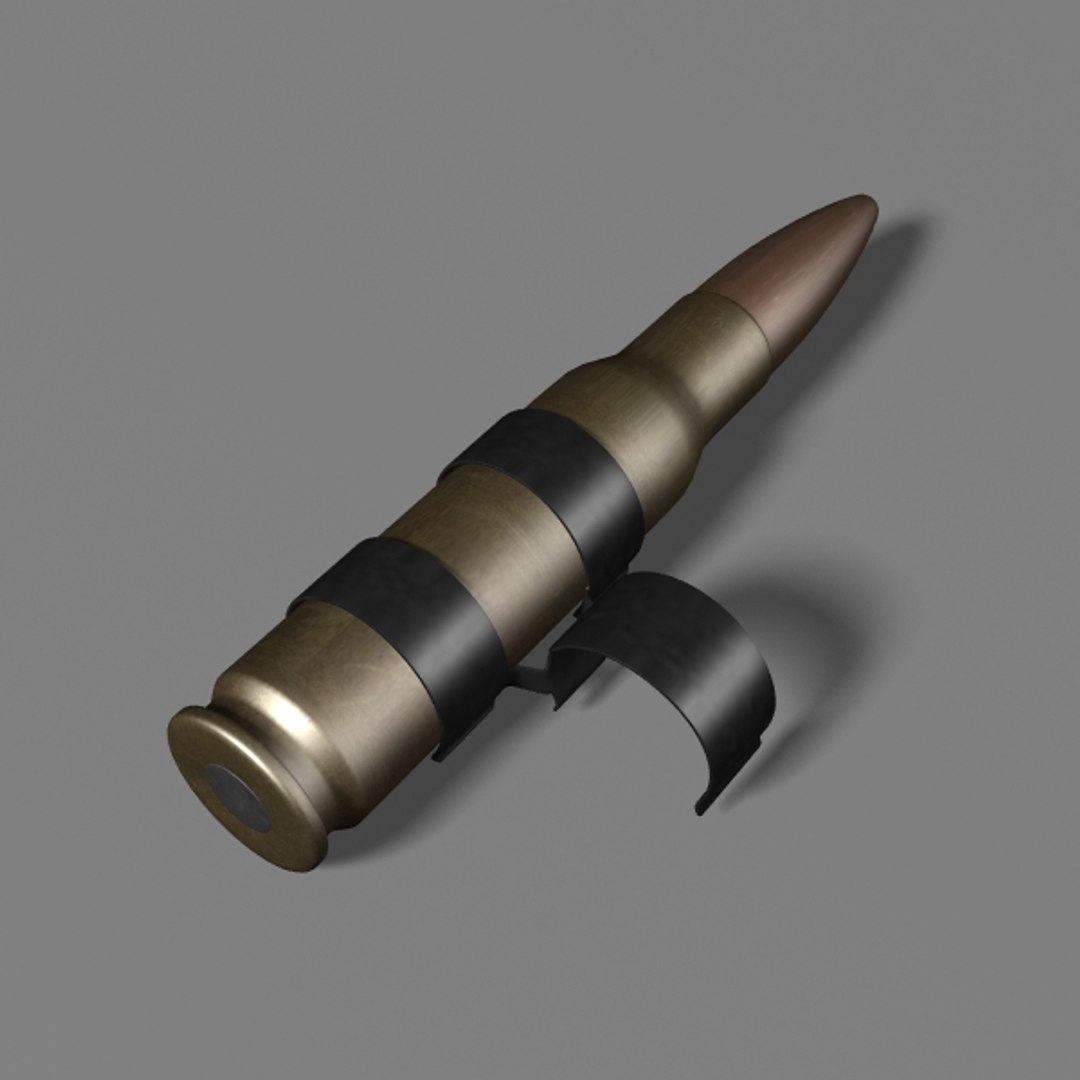 Fn Mag Belt 3d Model