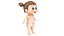 Cartoon Baby Girl