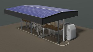 Solar checkpoint station 24i12
