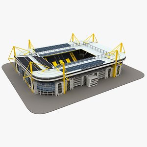 Signal Iduna Park Stadium 3d model