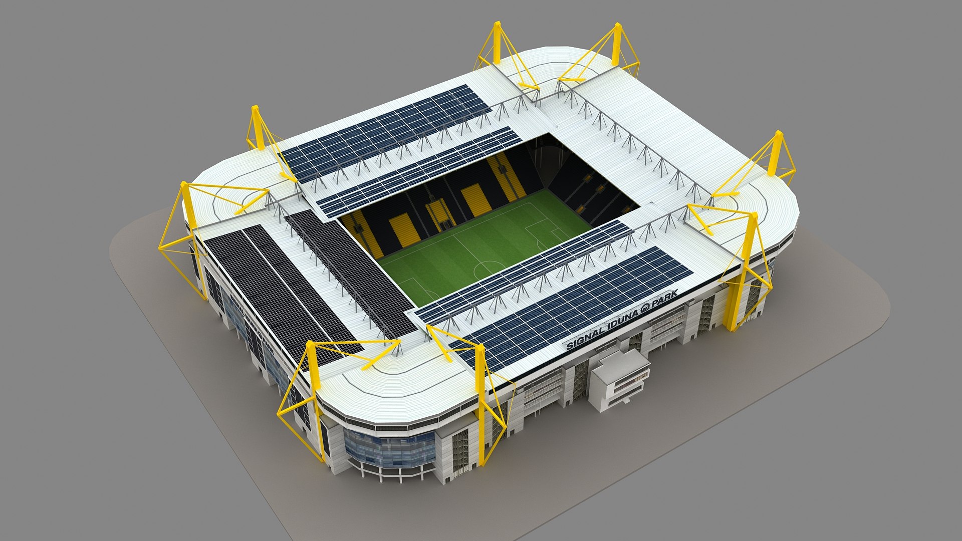 Signal Iduna Park Sitzplan 3d