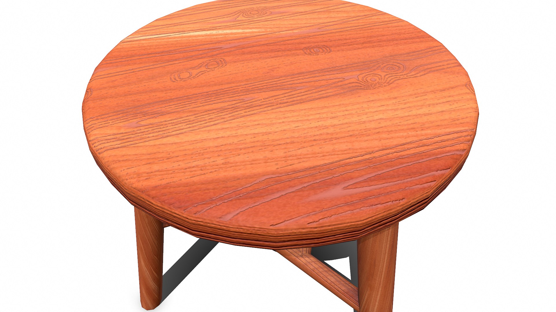 Free 3D Stylized Wooden Stool Low-poly PBR - TurboSquid 2318674