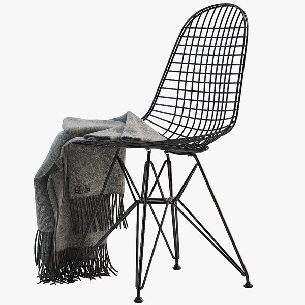 3D wire chair dkr model - TurboSquid 1382084