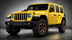 3D Jeep Wrangler 392 2022 3D Model