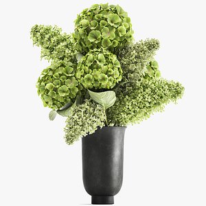 Bouquet of flowers in a vase 163