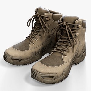 Tactical Boots 3D model