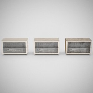 3D model box network router using