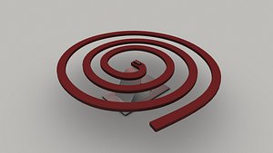 3D model Mosquito Coil