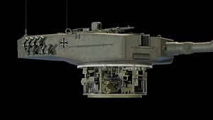 Tank Leopard 2a4 With Interior plus 4 Skins Included