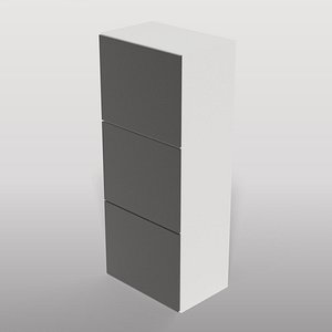 3D Contemporary Storage Cabinet
