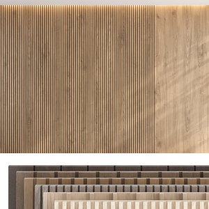Wood panel set v02