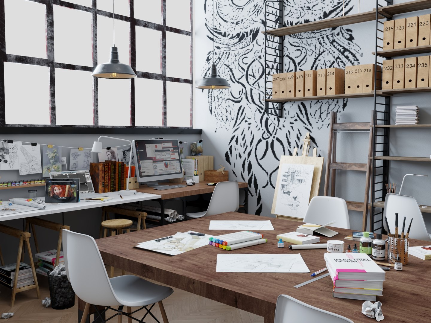 Creative Artist Studio Interior Set 3D Model 3D model https://p.turbosquid.com/ts-thumb/CQ/OE4mgS/oP/117/jpg/1774100418/1920x1080/fit_q87/b253530f6af94b793e2e17ceb4de40a3b0f6c57d/117.jpg
