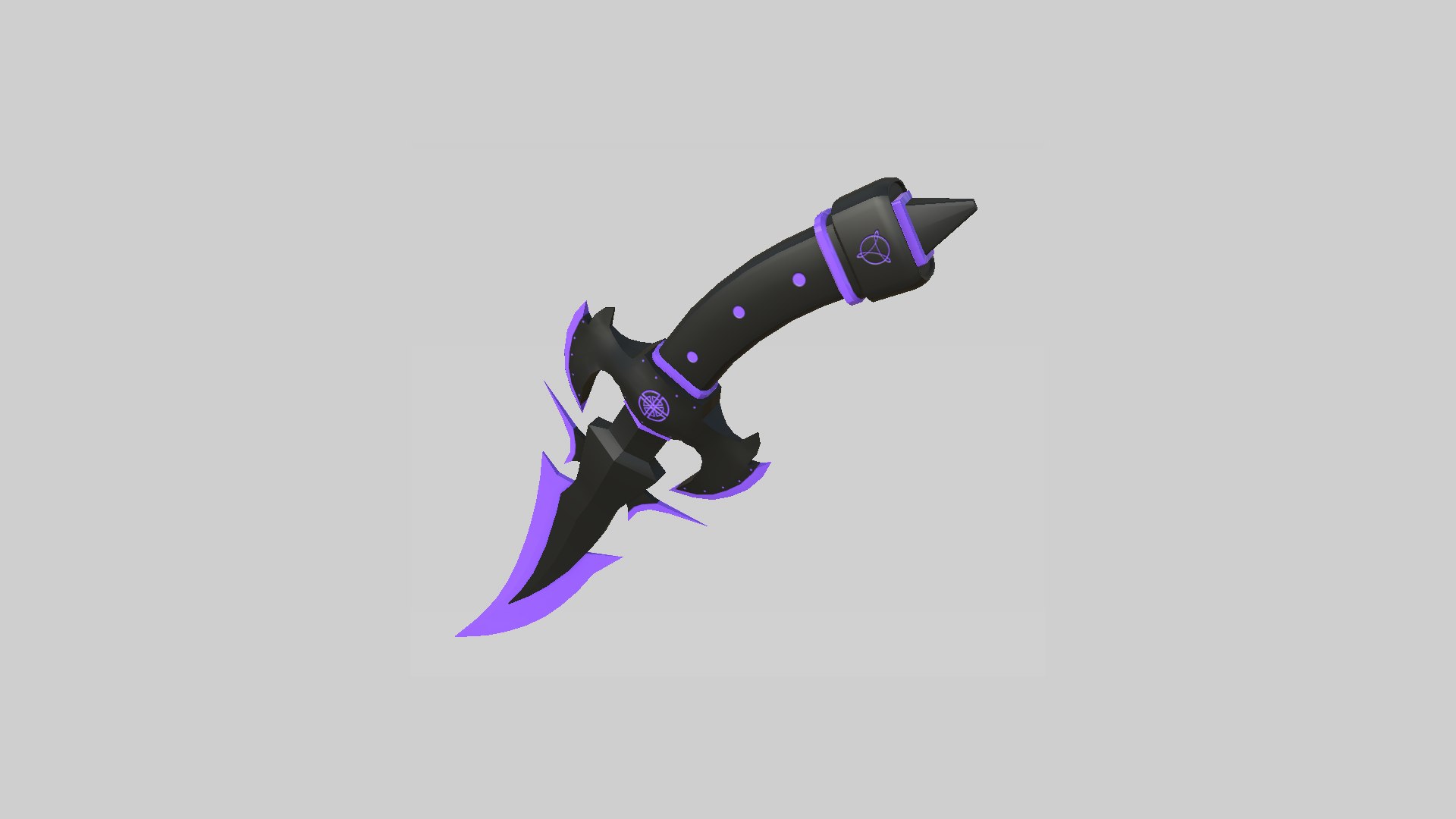 Medieval Dagger 09 Cartoon Purple  - Fantasy Character Weapon 3D https://p.turbosquid.com/ts-thumb/CQ/PqTNY5/MA/r9r2/png/1631023400/1920x1080/fit_q87/ae6131cefca5a4a120a24431665385453243164a/r9r2.jpg
