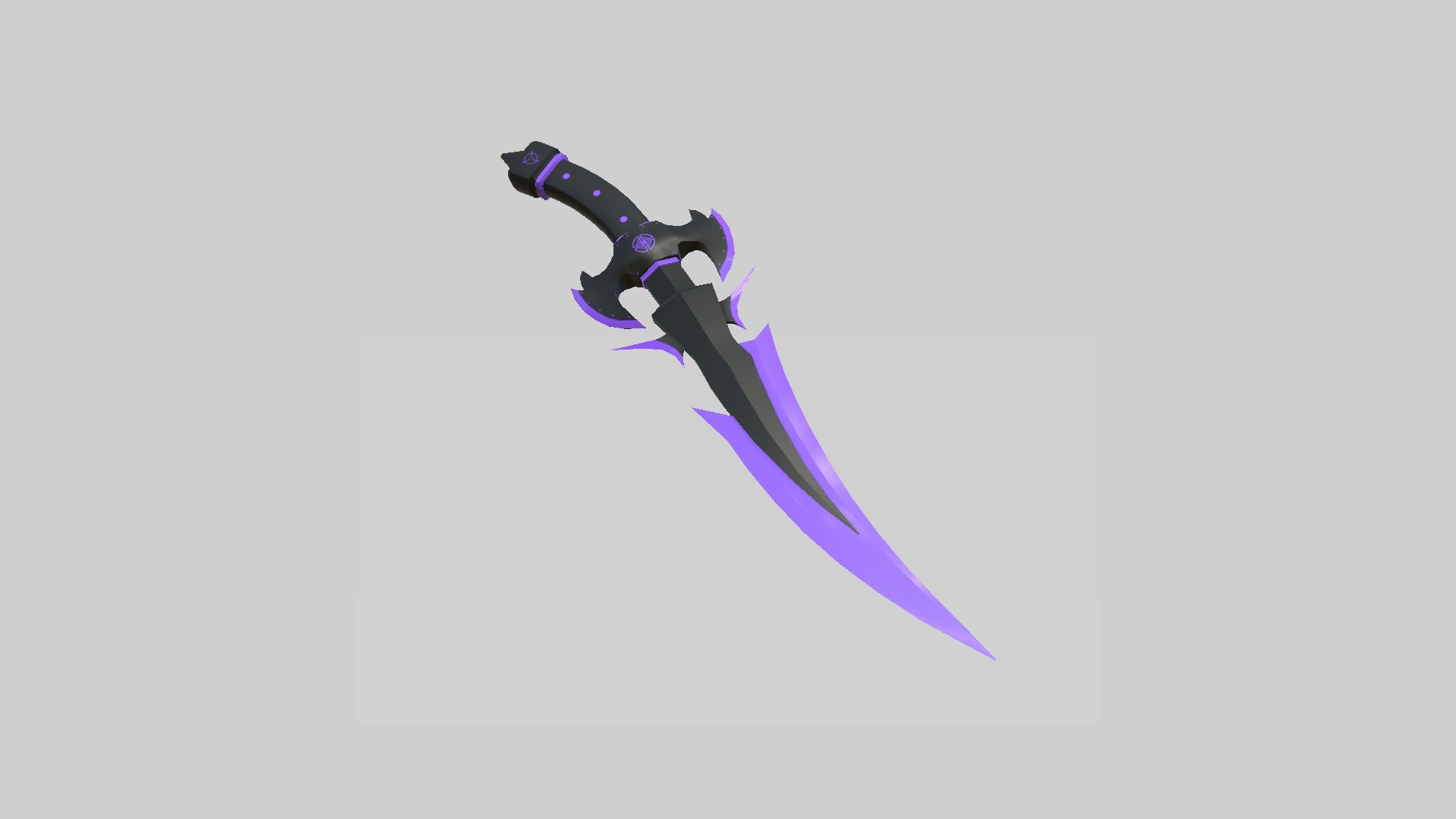 Medieval Dagger 09 Cartoon Purple  - Fantasy Character Weapon 3D https://p.turbosquid.com/ts-thumb/CQ/PqTNY5/ae/r9r1/png/1631023400/1920x1080/fit_q87/f9387773cd56df32e666272f1d7558d566516aa0/r9r1.jpg