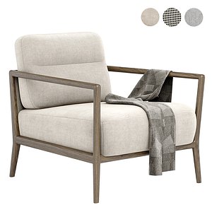 CARLTON armchair by Nube Italia corona 2015 3D model