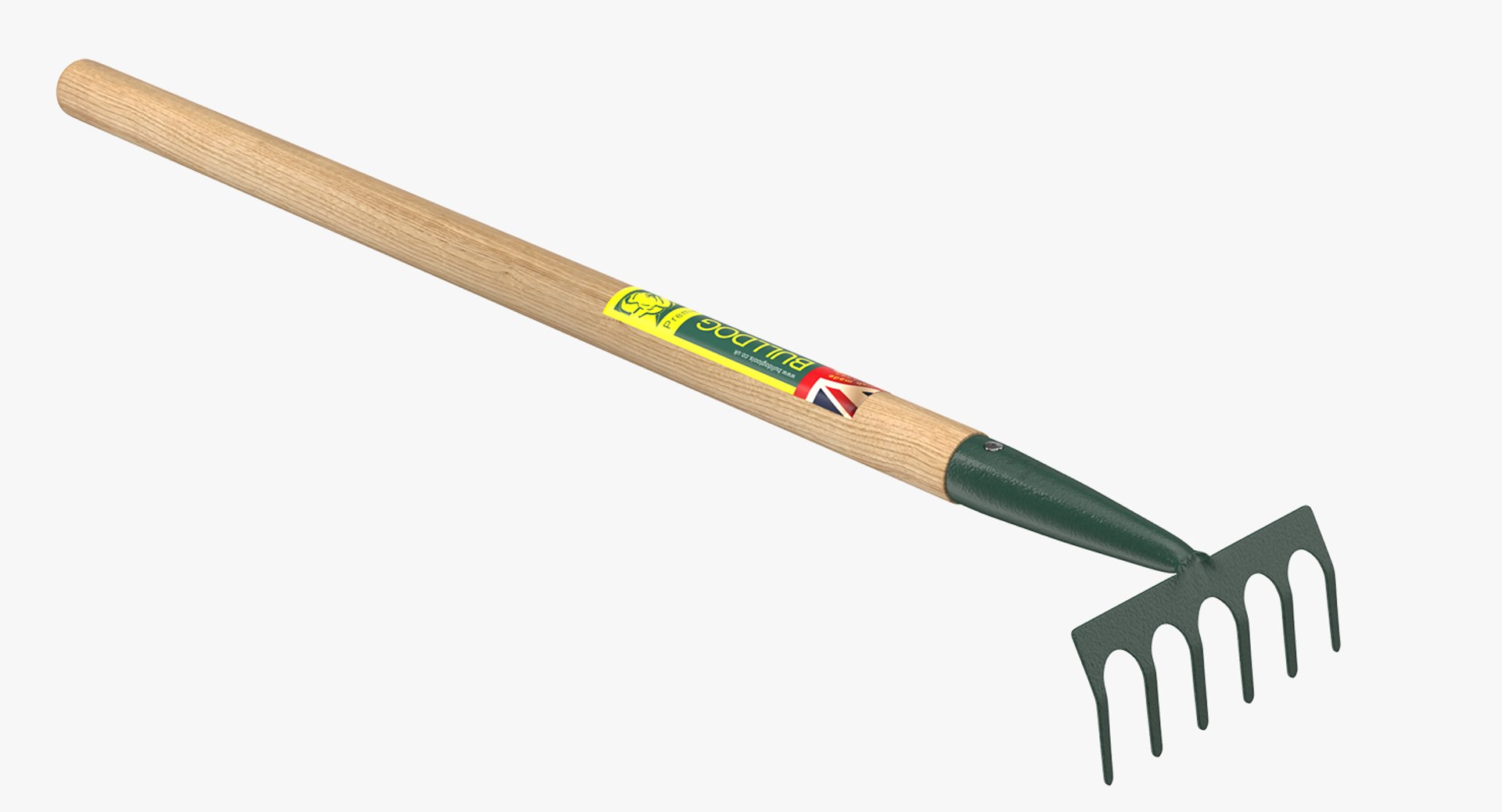 Childrens Junior Rake 3D model preview