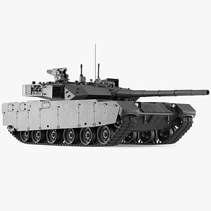 3D Chinese Tank for City Battlefield Rigged for Maya model